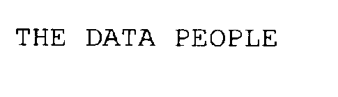 THE DATA PEOPLE
