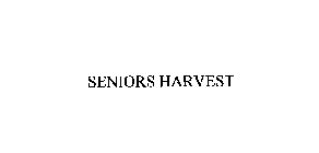 SENIORS HARVEST