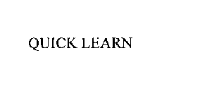 QUICK LEARN