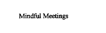 MINDFUL MEETINGS