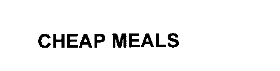 CHEAP MEALS