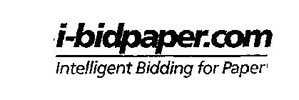 I-BIDPAPER.COM INTELLEGENT BIDDING FOR PAPER