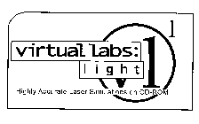 VIRTUAL LABS: LIGHT VL L HIGHLY ACCURATE LASER SIMULATIONS ON CD-ROM