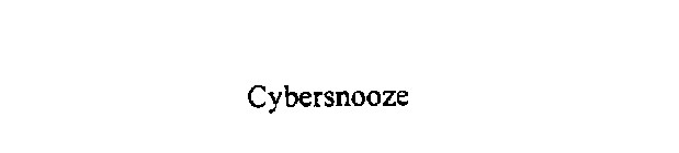 CYBERSNOOZE