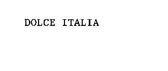 DOLCE ITALIA
