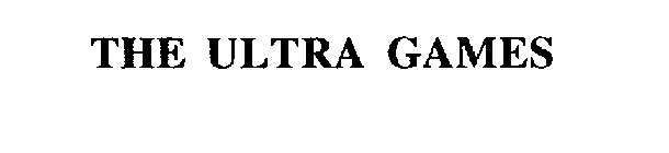 THE ULTRA GAMES