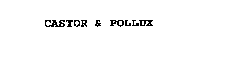 CASTOR & POLLUX