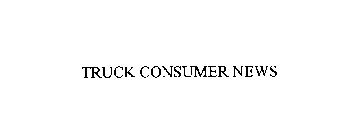 TRUCK CONSUMER NEWS