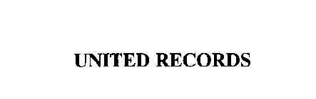 UNITED RECORDS