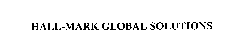 HALL-MARK GLOBAL SOLUTIONS