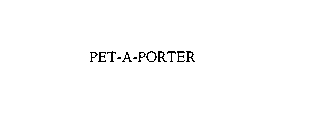 PET-A-PORTER