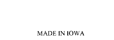 MADE IN IOWA