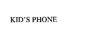 KID' S PHONE