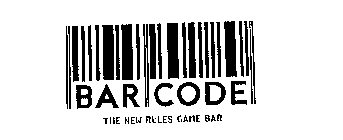 BAR CODE THE NEW RULES GAME BAR