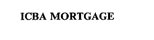 ICBA MORTGAGE