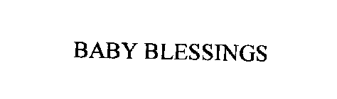 BABY BLESSINGS