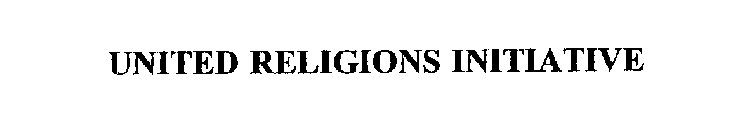 UNITED RELIGIONS INITIATIVE