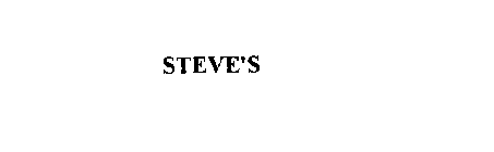 STEVE'S