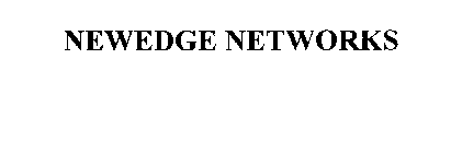 NEWEDGE NETWORKS