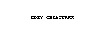 COZY CREATURES