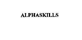 ALPHASKILLS