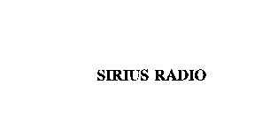 SIRIUS RADIO
