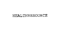 HEALTHRESOURCE