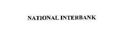 NATIONAL INTERBANK