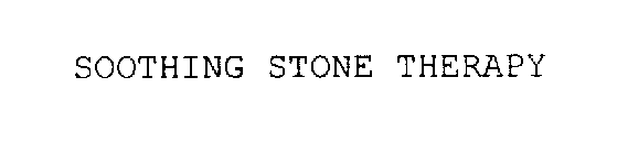 SOOTHING STONE THERAPY