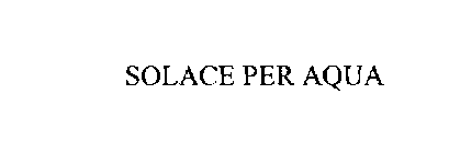 SOLACE PER AQUA