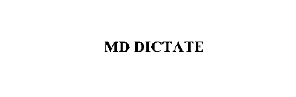 MD DICTATE
