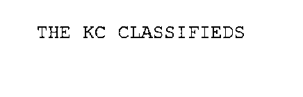 THE KC CLASSIFIEDS