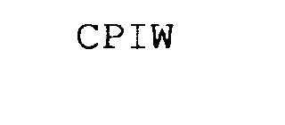 CPIW