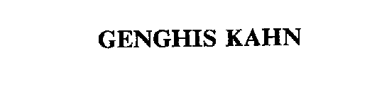 GENGHIS KAHN