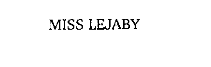 MISS LEJABY