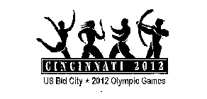 CINCINNATI 2012 US BID CITY * 2012 OLYMPIC GAMES