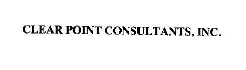 CLEAR POINT CONSULTANTS, INC.
