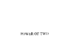 POWER OF TWO