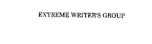 EXTREME WRITER' S GROUP