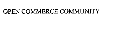 OPEN COMMERCE COMMUNITY