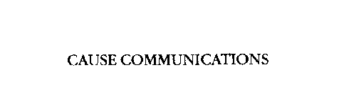 CAUSE COMMUNICATIONS