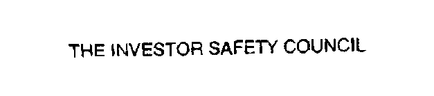 THE INVESTOR SAFETY COUNCIL