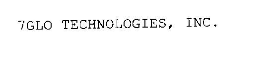7GLO TECHNOLOGIES, INC.