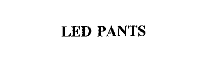 LED PANTS