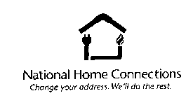NATIONAL HOME CONNECTIONS CHANGE YOUR ADDRESS. WE'LL DO THE REST.