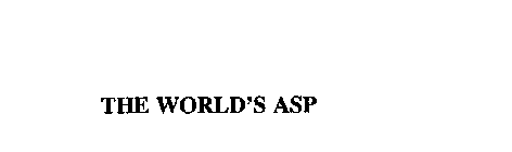 THE WORLD' S ASP