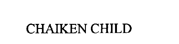 CHAIKEN CHILD