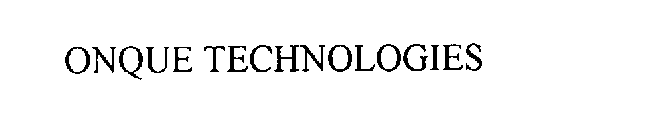 ONQUE TECHNOLOGIES