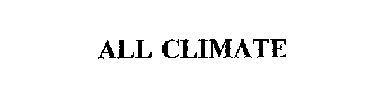 ALL CLIMATE