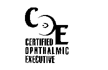 COE CERTIFIED OPHTHALMIC EXECUTIVE